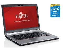 Нетбук Б-клас Fujitsu LifeBook E746 / 14" (1920x1080) IPS / Intel Core i7-6600U (2 (4) ядра по 2.6 - 3.4 GHz) / 8 GB DDR4 / 120 GB SSD / Intel HD Graphics 520 / WebCam / Win 10 Pro