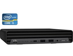 Новый неттоп HP Elite Mini 600 G9 USFF / Intel Core i5-12500T (6 (12) ядер по 2.0 - 4.4 GHz) / 16 GB DDR5 / 512 GB SSD / Intel UHD Graphics 770 / Win 11 Pro