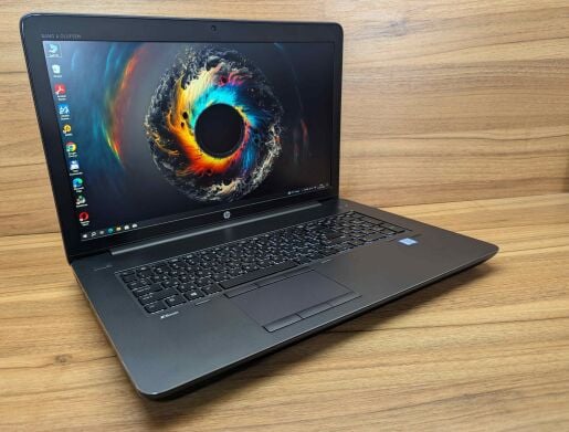 Мобильная рабочая станция HP zBook 17 G3 / 17.3" (1920x1080) IPS / Intel Xeon E3-1575M v5 (4 (8) ядра по 3.0 - 3.9 GHz) / 32 GB DDR4 / 1000 GB SSD / nVidia Quadro M5000M, 8 GB GDDR5, 256-bit / WebCam / Fingerprint / Windows 10