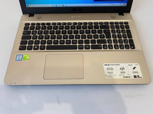 Ноутбук Б-клас Asus R541U / 15.6" (1920x1080) TN / Intel Core i5-6200U (2 (4) ядра по 2.3 - 2.8 GHz) / 8 GB DDR4 / 256 GB SSD / nVidia GeForce 920M, 2 GB GDDR3, 64-bit / WebCam / DVD-ROM Ноутбук Б-клас Asus R541U / 15.6" (1920x1080) TN / Intel Core i5-6200U (2 (4) ядра по 2.3 - 2.8 GHz) / 8 GB DDR4 / 256 GB SSD / nVidia GeForce 920M, 2 GB GDDR3, 64-bit / WebCam / DVD-ROM