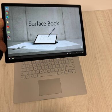 Ігровий ультрабук-трансформер Б-клас Microsoft Surface Book 3 / 15.0" (3240x2160) IPS Touch / Intel Core i7-1065G7 (4 (8) ядра по 1.3 - 3.9 GHz) / 32 GB DDR4 / 500 GB SSD NVMe / nVidia GeForce GTX 1660 Ti Max-Q, 6 GB GDDR6, 192-bit / WebCam