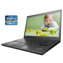 Ноутбук Lenovo ThinkPad T440p / 14" (1600x900) TN / Intel Core i5-4300M (2 (4) ядра по 2.6 - 3.3 GHz) / 8 GB DDR3 / 500 GB HDD / Intel HD Graphics 4600 / WebCam / DVD-ROM