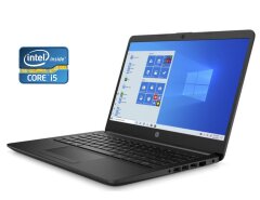 Ультрабук HP Laptop 14-cf2502na / 14" (1920x1080) IPS / Intel Core i5-10210U (4 (8) ядра по 1.6 - 4.2 GHz) / 8 GB DDR4 / 512 GB SSD / Intel UHD Graphics / WebCam / Win 10 Pro