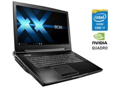 Мобильная рабочая станция Boxx GoBoxx MXL 17A51 / 17.3" (1920x1080) TN / Intel Core i7-8700K (6 (12) ядер по 3.7 - 4.7 GHz) / 32 GB DDR4 / 480 GB SSD / nVidia Quadro P3200, 6 GB GDDR5, 192-bit / WebCam / Win 10 Pro