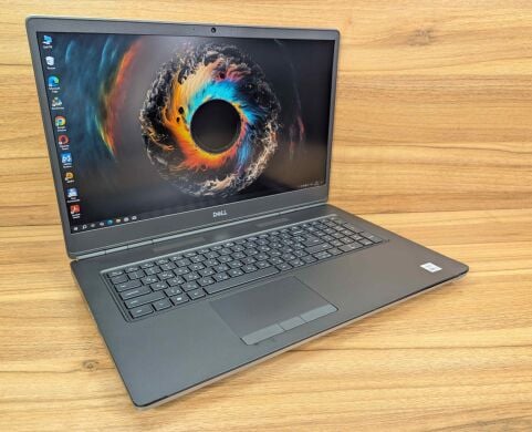 Мобильная рабочая станция Б-класс Dell Precision 7750 / 17.3" (1920x1080) IPS / Intel Core i7-10850H (6 (12) ядер по 2.7 - 5.1 GHz) / 32 GB DDR4 / 512 GB SSD / nVidia Quadro RTX 5000, 16 GB GDDR6, 256-bit / WebCam / Windows 10