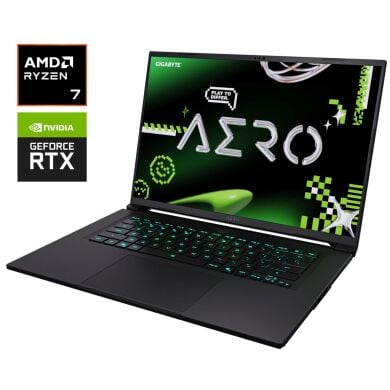 Игровой ноутбук Б-класс Gigabyte Aero X16 1WH / 16" (2560x1600) IPS / AMD Ryzen AI 7 350 (8 (16) ядер по 2.0 - 5.0 GHz) / 16 GB DDR5 / 1000 GB SSD NVMe / nVidia GeForce RTX 5070, 8 GB GDDR7, 128-bit / WebCam Игровой ноутбук Б-класс Gigabyte Aero X16 1WH / 16" (2560x1600) IPS / AMD Ryzen AI 7 350 (8 (16) ядер по 2.0 - 5.0 GHz) / 16 GB DDR5 / 1000 GB SSD NVMe / nVidia GeForce RTX 5070, 8 GB GDDR7, 128-bit / WebCam