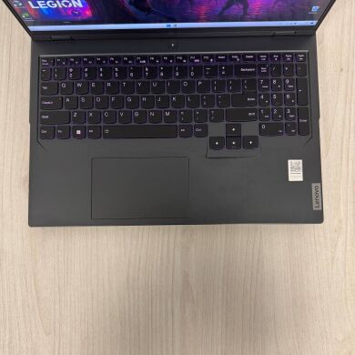 Ігровий ноутбук Б-клас Lenovo Legion 5 Pro 16ARX8 / 16" (2560x1600) IPS / AMD Ryzen 7 7745HX (8 (16) ядер по 3.6 - 5.1 GHz) / 16 GB DDR5 / 512 GB SSD NVMe / nVidia GeForce RTX 4060, 8 GB GDDR6, 128-bit / WebCam Ігровий ноутбук Б-клас Lenovo Legion 5 Pro 16ARX8 / 16" (2560x1600) IPS / AMD Ryzen 7 7745HX (8 (16) ядер по 3.6 - 5.1 GHz) / 16 GB DDR5 / 512 GB SSD NVMe / nVidia GeForce RTX 4060, 8 GB GDDR6, 128-bit / WebCam