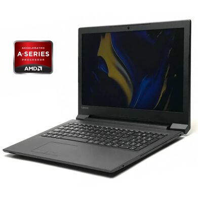 Ноутбук Lenovo V110-15AST / 15.6" (1366x768) TN / AMD A9-9410 (2 ядра по 2.9 - 3.5 GHz) / 8 GB DDR4 / 256 GB SSD / AMD Radeon R5 Graphics / DVD-RW / WebCam / Win 10 Home