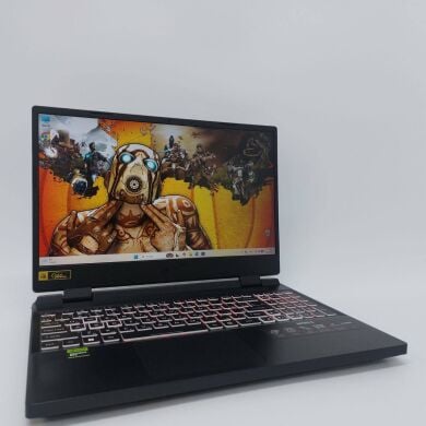 Ігровий ноутбук Acer Nitro 5 / 15.6" (1920x1080) IPS / Intel Core i5-12450H (8 (12) ядер по 3.3 - 4.4 GHz) / 16 GB DDR5 / 512 GB SSD / nVidia GeForce RTX 4050, 6 GB GDDR6, 96-bit / WebCam