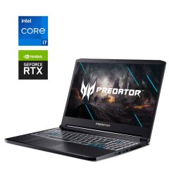 Ігровий ноутбук Acer Predator Triton PT315-52 / 15.6" (1920x1080) IPS / Intel Core i5-10500H (6 (12) ядер по 2.5 - 4.5 GHz) / 32 GB DDR4 / 960 GB SSD / nVidia GeForce RTX 2070 Max-Q, 8 GB GDDR6, 256-bit / WebCam