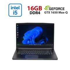 Ігровий ноутбук Б-клас MSI GF63 Thin 9SCXR-005 / 15.6" (1920x1080) IPS / Intel Core i5-9300H (4 (8) ядра по 2.4 - 4.1 GHz) / 16 GB DDR4 / 480 GB SSD / nVidia GeForce GTX 1650 Max-Q, 4 GB GDDR6, 128-bit / WebCam
