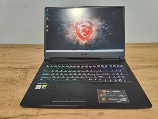 Ігровий ноутбук Б-клас MSI GL75 Leopard / 17.3" (1920x1080) IPS / Intel Core i7-10750H (6 (12) ядер по 2.6 - 5.0 GHz) / 16 GB DDR4 / 512 GB SSD+1000 GB HDD / nVidia GeForce RTX 2070, 8 GB GDDR6, 256-bit / WebCam / Windows 10 Ігровий ноутбук Б-клас MSI GL75 Leopard / 17.3" (1920x1080) IPS / Intel Core i7-10750H (6 (12) ядер по 2.6 - 5.0 GHz) / 16 GB DDR4 / 512 GB SSD+1000 GB HDD / nVidia GeForce RTX 2070, 8 GB GDDR6, 256-bit / WebCam / Windows 10