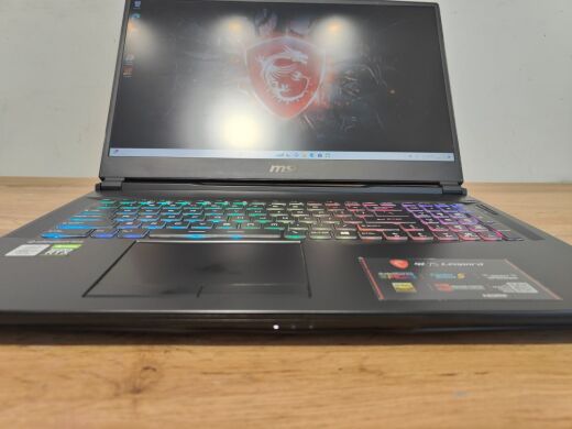 Ігровий ноутбук Б-клас MSI GL75 Leopard / 17.3" (1920x1080) IPS / Intel Core i7-10750H (6 (12) ядер по 2.6 - 5.0 GHz) / 16 GB DDR4 / 512 GB SSD+1000 GB HDD / nVidia GeForce RTX 2070, 8 GB GDDR6, 256-bit / WebCam / Windows 10 Ігровий ноутбук Б-клас MSI GL75 Leopard / 17.3" (1920x1080) IPS / Intel Core i7-10750H (6 (12) ядер по 2.6 - 5.0 GHz) / 16 GB DDR4 / 512 GB SSD+1000 GB HDD / nVidia GeForce RTX 2070, 8 GB GDDR6, 256-bit / WebCam / Windows 10