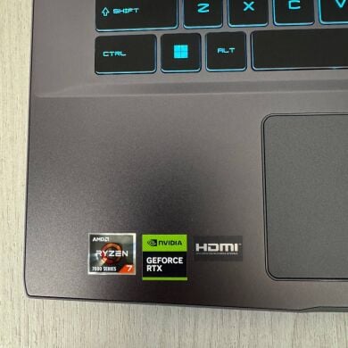 Ігровий ноутбук Б-клас MSI Thin A15 B7VE / 15.6" (1920x1080) IPS / AMD Ryzen 7 7735HS (8 (16) ядер по 3.2 - 4.75 GHz) / 16 GB DDR5 / 512 GB SSD NVMe / nVidia GeForce RTX 4050, 6 GB GDDR6, 96-bit / WebCam Ігровий ноутбук Б-клас MSI Thin A15 B7VE / 15.6" (1920x1080) IPS / AMD Ryzen 7 7735HS (8 (16) ядер по 3.2 - 4.75 GHz) / 16 GB DDR5 / 512 GB SSD NVMe / nVidia GeForce RTX 4050, 6 GB GDDR6, 96-bit / WebCam
