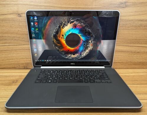 Игровой ноутбук Dell XPS 15 9530 / 14" (3200x1800) IPS Touch / Intel Core i7-4712HQ (4 (8) ядра по 2.3 - 3.3 GHz) / 16 GB DDR3 / 256 GB SSD / nVidia GeForce GT 750M, 2 GB GDDR5, 128-bit / WebCam / Windows 10