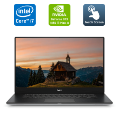 Игровой ноутбук Dell XPS 15 9570 / 15.6" (3840x2160) IPS Touch / Intel Core i7-8750H (6 (12) ядра по 2.2 - 4.1 GHz) / 16 GB DDR4 / 512 GB SSD / nVidia GeForce GTX 1050 Ti Max-Q, 4 GB GDDR5, 128-bit / HDMI / USB Type-C