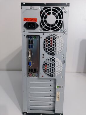 Комплект ПК: Hyundai Black Tower / Intel Core i5-3470 (4 ядра по 3.2 - 3.6 GHz) / 16 GB DDR3 / 128 GB SSD NEW + 320 GB HDD / Intel HD Graphics 2500 / 400W NEW / DVD-RW + Монитор Samsung S22A460B / 21.5" (1920&times;1080) TN / VGA, DVI / VESA 100x100 