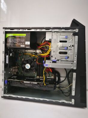 Компьютер Lenovo M82 Tower / Intel Core i5-3330 (4 ядра по 3.0 - 3.2 GHz) / 8 GB DDR3 / NEW 120 GB SSD + 500 GB HDD / nVidia GeForce GTX 1060 3 GB GDDR5, 192-bit / NEW БП 500 Вт