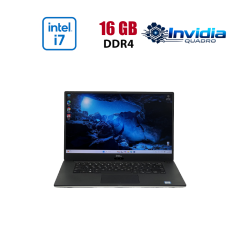 Мобильная рабочая станция Б-класс Dell Precision 5540 / 15.6" (1920x1080) IPS / Intel Core i7-9850H (6 (12) ядер по 2.6 - 4.6 GHz) / 16 GB DDR4 / 480 GB SSD / nVidia Quadro T2000, 4 GB GDDR5, 128-bit / WebCam