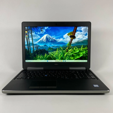 Мобільна робоча станція Б-клас Dell Precision 7520 / 15.6" (1920x1080) IPS / Intel Core i7-7820HQ (4 (8) ядра по 2.9 - 3.9 GHz) / 16 GB DDR4 / 512 GB SSD / nVidia Quadro M2200, 4 GB GDDR5, 128-bit / WebCam / HDMI