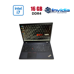 Мобильная рабочая станция Lenovo ThinkPad P15s / 15.6" (1920x1080) IPS / Intel Core i7-10510U (4 (8) ядра по 1.8 - 4.9 GHz) / 16 GB DDR4 / 512 GB SSD / nVidia Quadro P520, 4 GB GDDR5, 64-bit / WebCam