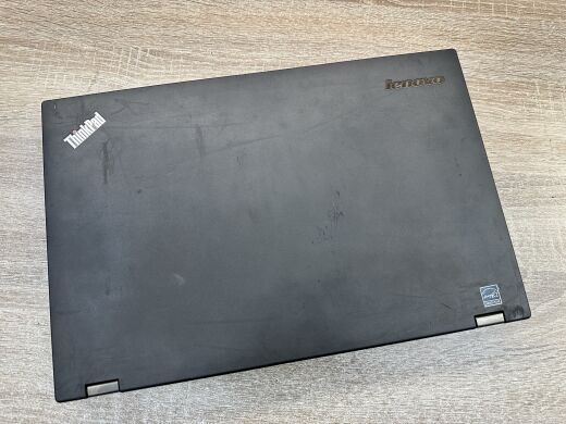 Мобильная рабочая станция Lenovo ThinkPad W540 / 15.6" (1920x1080) TN / Intel Core i5-4200M (2 (4) ядра по 2.5 - 3.1 GHz) / 8 GB DDR3 / 256 GB SSD / nVidia Quadro K1100M, 2 GB GDDR5, 128-bit / WebCam / Windows 10 Pro