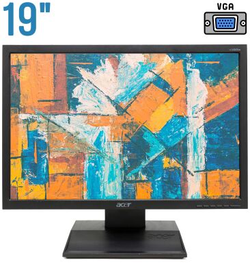 Монітор Acer V193W / 19" (1440x900) TN+film / VGA / VESA 100x100 Монітор Acer V193W / 19" (1440x900) TN+film / VGA / VESA 100x100