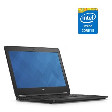 Нетбук Б-клас Dell Latitude E7270 / 12.5" (1920x1080) IPS / Intel Core i5-6300U (2 (4) ядра по 2.4 - 3.0 GHz) / 16 GB DDR4 / 120 GB SSD / Intel HD Graphics 520 / WebCam