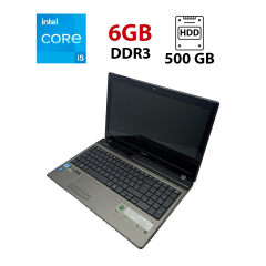 Ноутбук Б-клас Acer Aspire 5750G / 15.6" (1366x768) TN / Intel Core i5-2430M (2 (4) ядра по 2.4 - 3.0 GHz) / 6 GB DDR3 / 500 GB HDD / nVidia GeForce GT 520m, 1 GB DDR3, 64-bit / WebCam