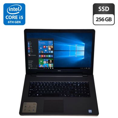Ноутбук Dell Inspiron 17 5759 / 17.3" (1600x900) TN / Intel Core i5-6200U (2 (4) ядра по 2.3 - 2.8 GHz) / 8 GB DDR3 / 256 GB SSD / Intel HD Graphics 520 / WebCam / DVD-ROM