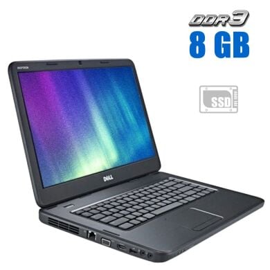 Ноутбук Dell Inspiron 3520 / 15.6" (1366x768) TN / Intel Core i3-2370M (2 (4) ядра по 2.4 GHz) / 8 GB DDR3 / 256 GB SSD NEW / Intel HD Graphics 3000 / WebCam / DVD-RW