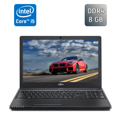 Ноутбук Fujitsu LifeBook A357 / 15.6" (1366x768) TN / Intel Core i5-7200U (2 (4) ядра по 2.5 - 3.1 GHz) / 8 GB DDR4 / 240 GB SSD / Intel HD Graphics 620 / WebCam / HDMI / Windows 10