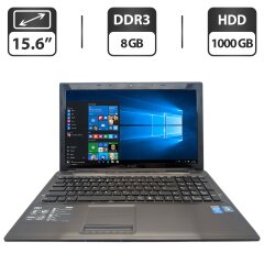 Ноутбук MSI CR61 / 15.6" (1366x768) TN / Intel Core i5-4200M (2 (4) ядра по 2.5 - 3.1 GHz) / 8 GB DDR3 / 1000 GB HDD / Intel HD Graphics 4600 / WebCam / DVD-ROM