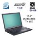 Ноутбук Fujitsu Esprimo Mobile D9510 / 15.4" (1280x800) TN LED / Intel Core 2 Duo P8700 (2 ядра по 2.53 GHz) / 4 GB DDR3 / 160 GB HDD / WebCam / eSATA / Com Port / LPT