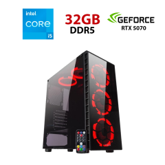 Новый игровой ПК Monstr Orc Tower / Intel Core i5-12400F (6 ядер по 2.5 - 4.4 GHz) / 32 GB DDR5 / 1000 GB SSD / nVidia GeForce RTX 5070, 12 GB GDDR7, 192-bit