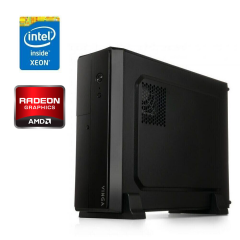 ПК Vinga CS313B SFF / Intel Xeon E5-2670 (8 (16) ядер 2.6 - 3.3 GHz) / 16 GB DDR3 / 240 GB SSD / AMD Radeon Pro WX 4100, 4 GB GDDR5, 128-bit / Win 10 Pro
