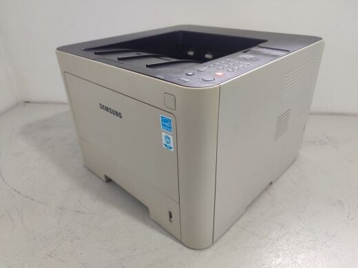 Принтер Samsung ProXpress SL-M3820ND / Лазерная монохромная печать / 1200x1200 dpi / A4 / 38 стр/мин / USB 2.0, Ethernet / Дуплекс / Кабели в комплекте