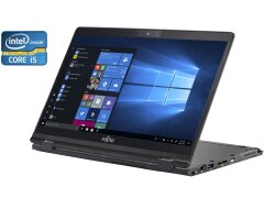 Ультрабук-трансформер Б-класс Fujitsu LifeBook U9310X / 13.3" (1920x1080) IPS Touch / Intel Core i5-10210U (4 (8) ядра по 1.6 - 4.2 GHz) / 16 GB DDR4 / 256 GB SSD / Intel UHD Graphics / WebCam / Win 10 Pro