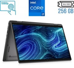 Ультрабук-трансформер Dell Latitude 7420 / 14" (1920x1080) IPS Touch / Intel Core i7-1185G7 (4 (8) ядра по 3.0 - 4.8 GHz) / 32 GB DDR4 / 256 GB SSD / Intel Iris Xe Graphics / WebCam / Windows 10 лицензия