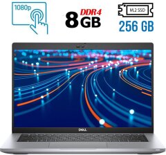 Ультрабук Б-класс Dell Latitude 5420 / 14" (1920x1080) IPS Touch / Intel Core i5-1145G7 (4 (8) ядра по 2.6 - 4.4 GHz) / 8 GB DDR4 / 256 GB SSD M.2 / Intel Iris Xe Graphics / WebCam / Windows 10 лицензия