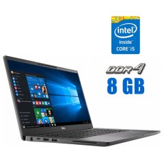 Ультрабук Б-класс Dell Latitude 7400 / 14" (1366x768) TN / Intel Core i5-8365U (4 (8) ядра по 1.6 - 4.1 GHz) / 8 GB DDR4 / 240 GB SSD / Intel UHD Graphics 620 / WebCam
