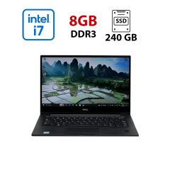 Ультрабук Dell Latitude 7370 / 13.3" (3200x1800) IPS Touch / Intel Core m7-6Y75 (2 (4) ядра по 1.2 - 3.1 GHz) / 8 GB DDR3 / 240 GB SSD / Intel HD Graphics 515 / WebCam