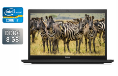 Ультрабук Dell Latitude 7480 / 14" (1920x1080) IPS / Intel Core i7-7600U (2 (4) ядра по 2.8 - 3.9 GHz) / 8 GB DDR4 / 256 GB SSD / Intel HD Graphics 620 / WebCam / HDMI / Windows 10