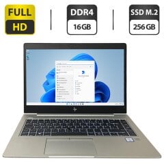 Ультрабук HP EliteBook 840 G6 / 14" (1920x1080) IPS / Intel Core i5-8365U (4 (8) ядра по 1.6 - 4.1 GHz) / 16 GB DDR4 / 256 GB SSD M.2 / Intel UHD Graphics 620 / WebCam