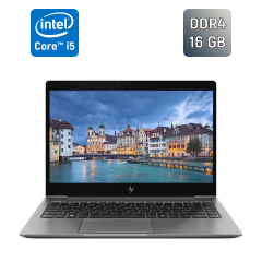 Ультрабук HP zBook 14u G6 / 14" (1920x1080) IPS / Intel Core i5-8365U (4 (8) ядра по 1.6 - 4.1 GHz) / 16 GB DDR4 / 512 GB SSD / Intel UHD Graphics / WebCam / TouchID / Windows 10
