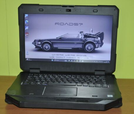 Защищенный ноутбук Б-класс Dell Latitude 5414 Rugged / 14" (1366x768) TN / Intel Core i5-6300U (2 (4) ядра по 2.4 - 3.0 GHz) / 8 GB DDR4 / 256 GB SSD / Intel HD Graphics 520 / WebCam / Wi-Fi / Bluetooth / Windows 11 Pro