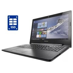 Ноутбук Lenovo G50-80 / 15.6" (1366x768) TN / Intel Core i3-4005U (2 (4) ядра по 1.7 GHz) / 8 GB DDR3 / 128 GB SSD / Intel HD Graphics 4400 / WebCam / DVD-ROM / Win 10