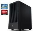 Ігровий ПК Vinga CS316B Tower / Intel Core i5-7400 (4 ядра по 3.0 - 3.5 GHz) / 16 GB DDR4 / 240 GB SSD + 2000 GB HDD / AMD Radeon RX 480, 4 GB GDDR5, 256-bit / 530W