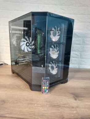 Игровой ПК GameMax Hype-A Tower / Intel Core i5-9500 (6 ядер по 3.0 - 4.4 GHz) / 16 GB DDR4 / 1000 GB SSD M.2 / nVidia GeForce RTX 2060, 6 GB GDDR6, 192-bit / 600W