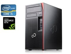 ПК Fujitsu Esprimo P757 Tower / Intel Core i5-6500 (4 ядра по 3.2 - 3.6 GHz) / 16 GB DDR4 / 256 GB SSD M.2 / nVidia GeForce GTX 745, 2 GB GDDR3, 128-bit / DVD-ROM 